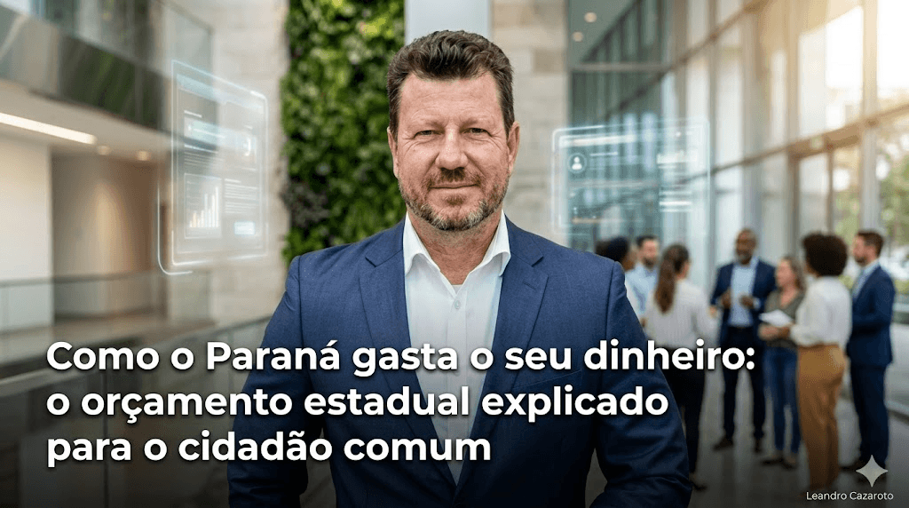 Como o Paraná gasta o seu dinheiro: o orçamento estadual explicado para o cidadão comum