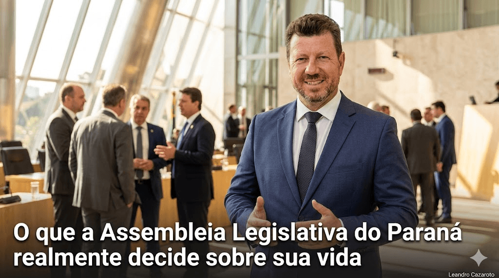 O que a Assembleia Legislativa do Paraná realmente decide sobre sua vida