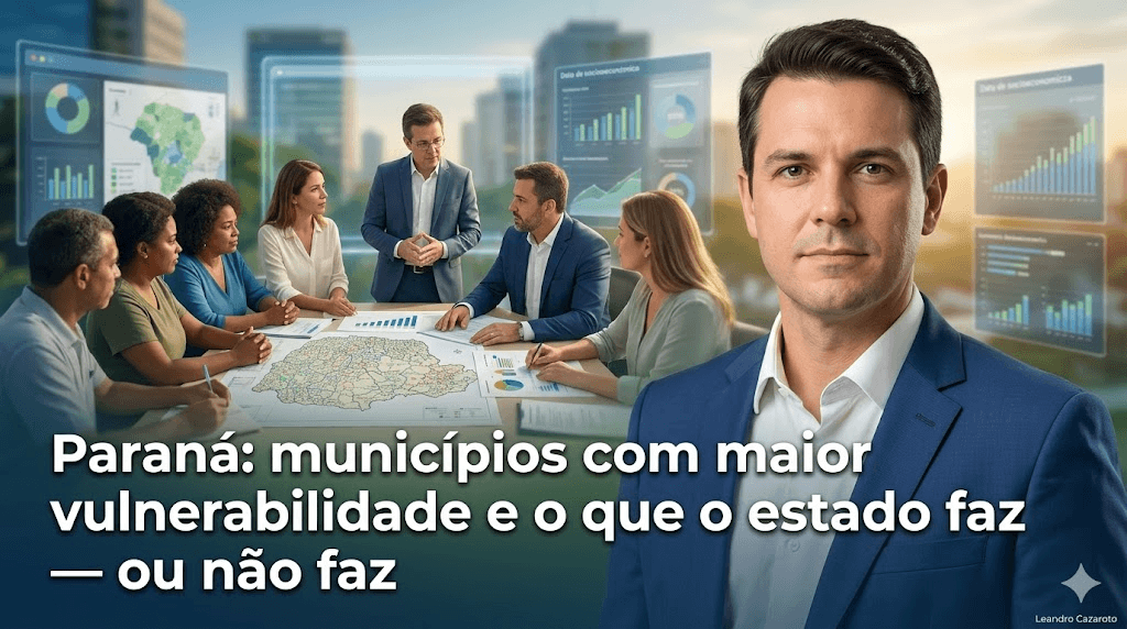 Extrema pobreza no Paraná: municípios com maior vulnerabilidade