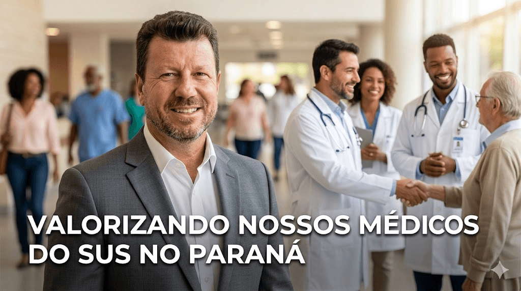 Onde estão os médicos do SUS no Paraná — e por que o interior fica sempre sem