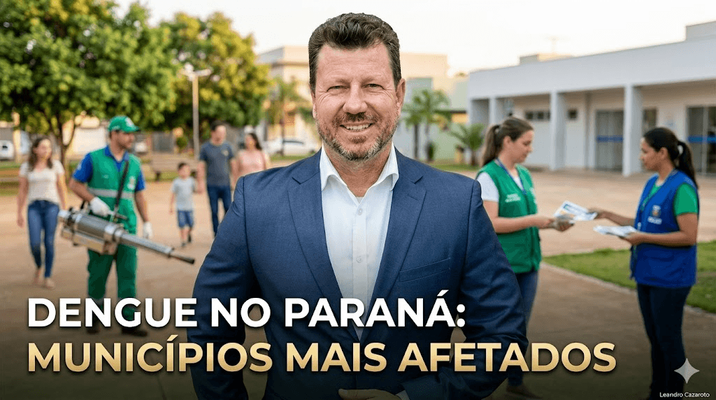 Dengue no Paraná: municípios mais afetados, causas e o que o estado pode fazer diferente