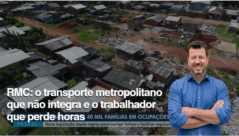 Ocupações irregulares na RMC: a cidade informal que a política ignora
