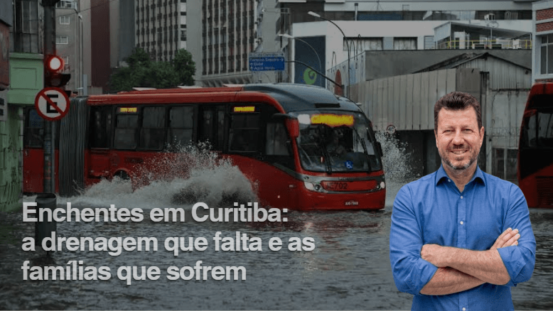 Enchentes em Curitiba: a drenagem que falta e as famílias que sofrem