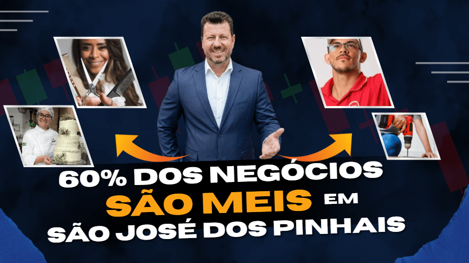 60% dos negócios são MEIs em São José dos Pinhais
