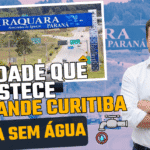 A cidade que abastece metade da Grande Curitiba e fica sem água